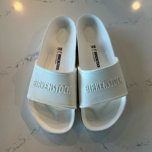 Birkenstock Barbados slide, white, size 40